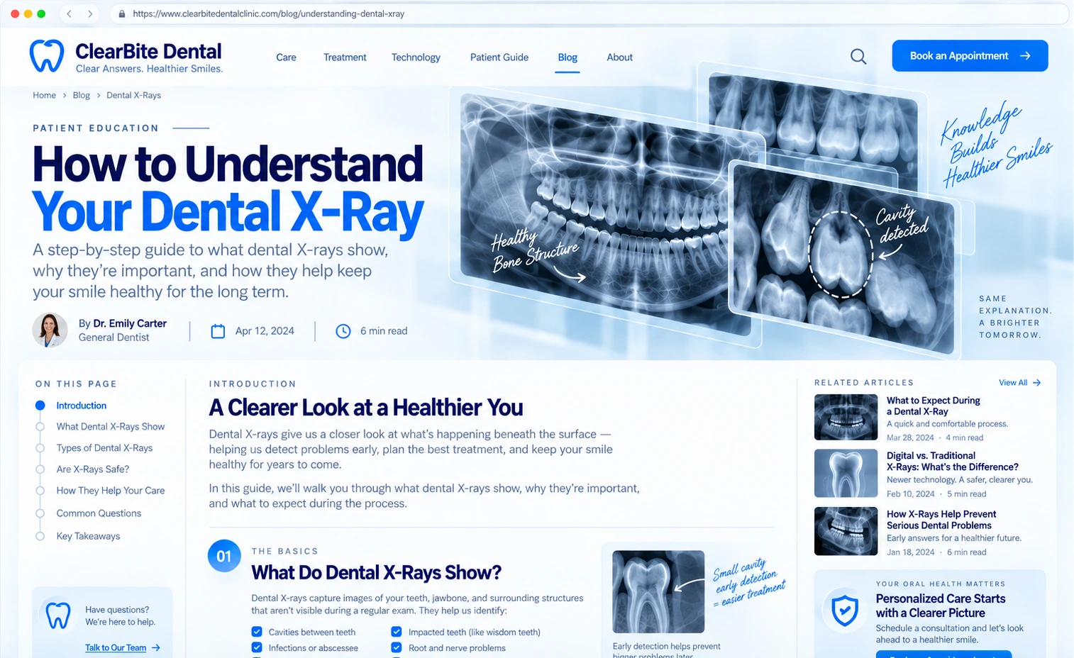 ClearBite Dental 블로그 아티클